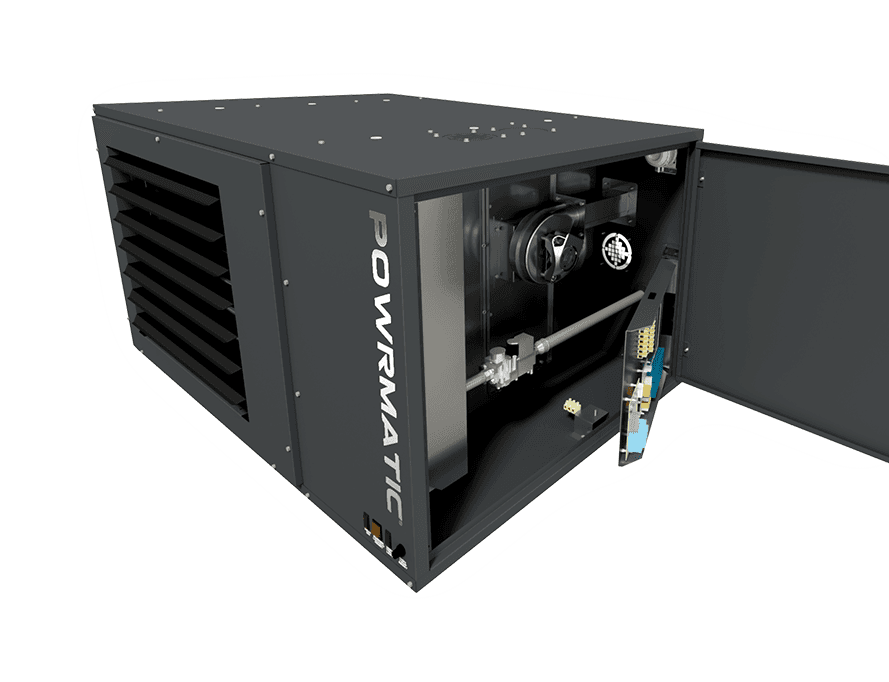 Warm Air Suspended Gas Heater LNVx Powrmatic