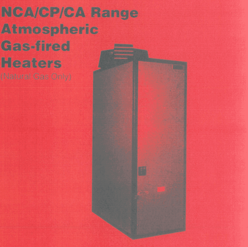 CPA Atmospheric Gas Cabinet Heater