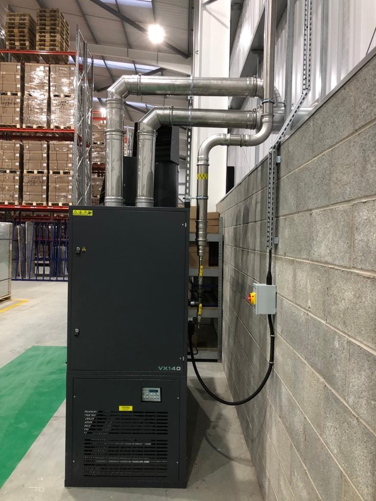 Industrial Unit Heating Sheffield Powrmatic